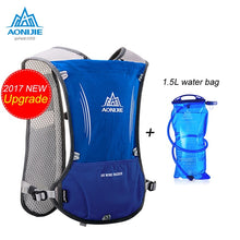 Load image into Gallery viewer, AONIJIE New Outdoor Running Water Hydration Backpack Hiking Cycling Lightweight Sport Bag with Bottle Holder for 1.5L Water Bag