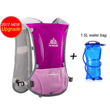 Load image into Gallery viewer, AONIJIE New Outdoor Running Water Hydration Backpack Hiking Cycling Lightweight Sport Bag with Bottle Holder for 1.5L Water Bag