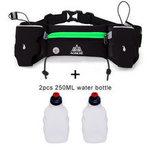 Load image into Gallery viewer, AONIJIE Sports Hydration Belt Bottle Holder Fanny Pack Marathon Running Reflective Adjustable Waist Belt Bags