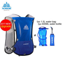 Load image into Gallery viewer, AONIJIE New Outdoor Running Water Hydration Backpack Hiking Cycling Lightweight Sport Bag with Bottle Holder for 1.5L Water Bag