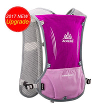 Load image into Gallery viewer, AONIJIE New Outdoor Running Water Hydration Backpack Hiking Cycling Lightweight Sport Bag with Bottle Holder for 1.5L Water Bag