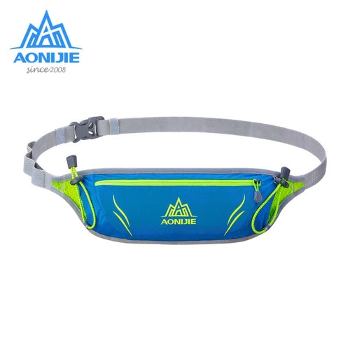 AONIJIE Multifunction Marathon Outdoor Sports Running Waist Bag Belt Yoga Pockets for Mobile Phone Gym Bags Waterproof nylon