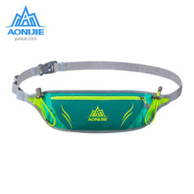 Load image into Gallery viewer, AONIJIE Multifunction Marathon Outdoor Sports Running Waist Bag Belt Yoga Pockets for Mobile Phone Gym Bags Waterproof nylon