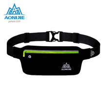 Load image into Gallery viewer, AONIJIE Running Bag Waterproof Nylon Waist Pack Belt Outdoor Sport Jogging Marathon Lightweight Tight Phone Waist Pocket