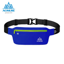 Load image into Gallery viewer, AONIJIE Running Bag Waterproof Nylon Waist Pack Belt Outdoor Sport Jogging Marathon Lightweight Tight Phone Waist Pocket