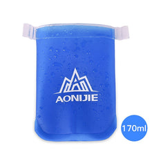 Load image into Gallery viewer, AONIJIE 170ml 250ml 500ml Sports BPA Free Collapsible Foldable Soft Water Bag Water Bottle Kettle Flask Hydration Pack Bladder
