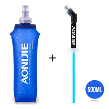 Load image into Gallery viewer, AONIJIE 170ml 250ml 500ml Sports BPA Free Collapsible Foldable Soft Water Bag Water Bottle Kettle Flask Hydration Pack Bladder