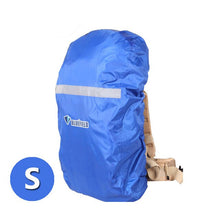 Load image into Gallery viewer, BlueField Outdoor Bag Backpack Rain Cover Rucksack Raincoat Waterproof With Reflective Strip for Hiking Camping Traveling 15-75L