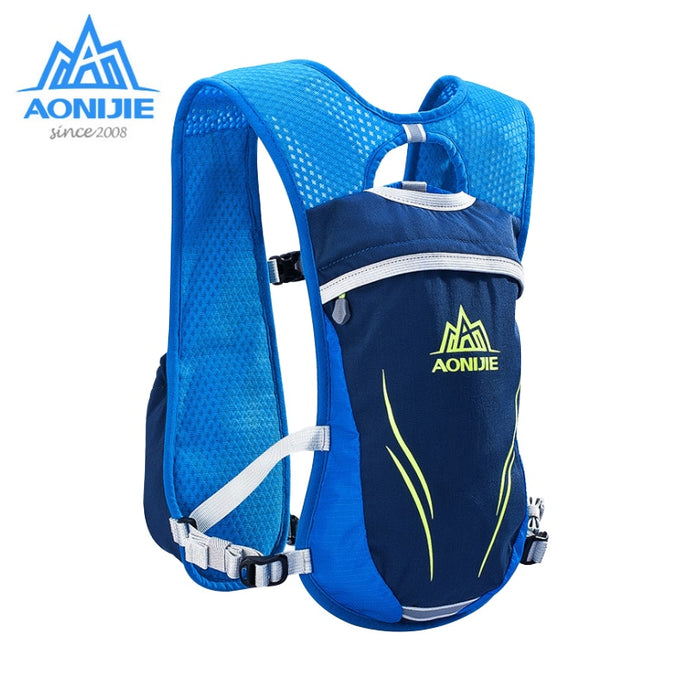 AONIJIE Running Marathon Hydration Nylon 5.5L Outdoor Running Bags Hiking Backpack Vest Marathon Cycling Backpack