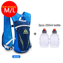 Load image into Gallery viewer, AONIJIE Running Marathon Hydration Nylon 5.5L Outdoor Running Bags Hiking Backpack Vest Marathon Cycling Backpack