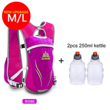 Load image into Gallery viewer, AONIJIE Running Marathon Hydration Nylon 5.5L Outdoor Running Bags Hiking Backpack Vest Marathon Cycling Backpack