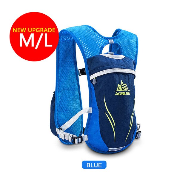 AONIJIE Running Marathon Hydration Nylon 5.5L Outdoor Running Bags Hiking Backpack Vest Marathon Cycling Backpack
