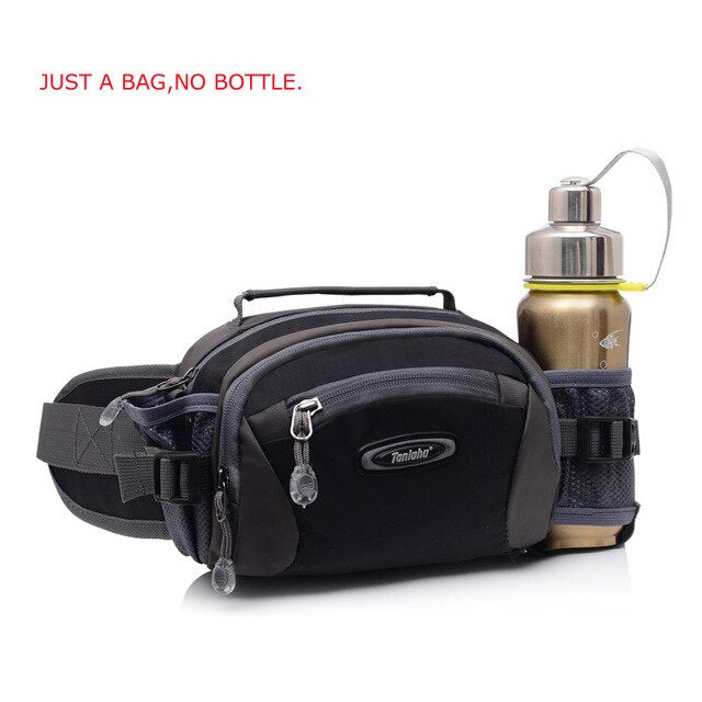 TANLUHU Water-resistant Outdoor Climbing Sports Bag Men Women Hiking Cycling Running Shoulder Cross Bottle Holder Waist Bag