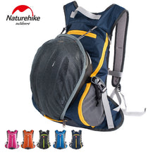 Load image into Gallery viewer, NatureHike 15L Waterproof Backpacks ultralight Rucksack Cycling Bike Camping Climbing Hiking travel bags with Helmet net cover