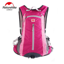 Load image into Gallery viewer, NatureHike 15L Waterproof Backpacks ultralight Rucksack Cycling Bike Camping Climbing Hiking travel bags with Helmet net cover